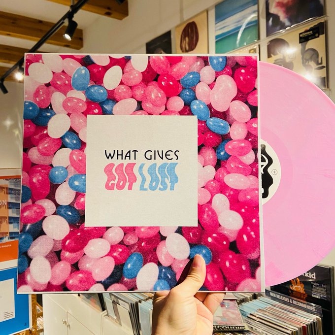 WHAT GIVES / Got Lost  LP(PINK)