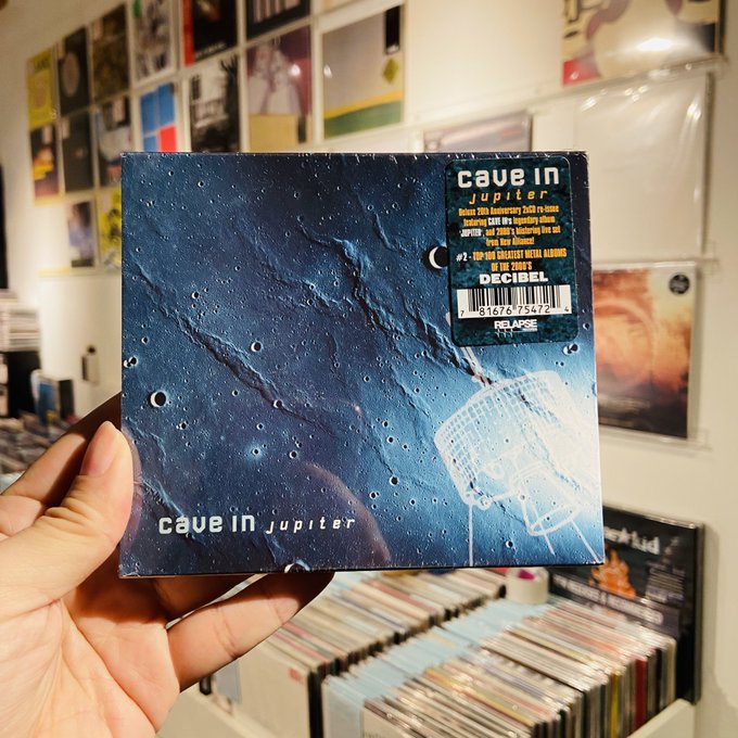 CAVE IN / Jupiter : 25th Anniversary Reissue CD | STIFF SLACK WEBSHOP