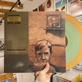 KNAPSACK / Day Three Of My New Life  LP(GREEN/ORANGE)