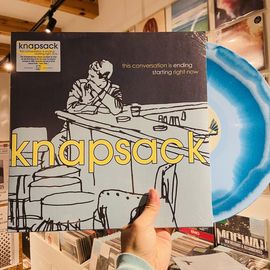 KNAPSACK / This Conversation Is Ending Starting Right Now  LP(BLUE)