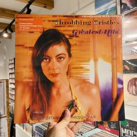 THROBBING GRISTLE / Throbbing Gristle's Greatest Hits (Entertainment Through Pain) LP(ORANGE)