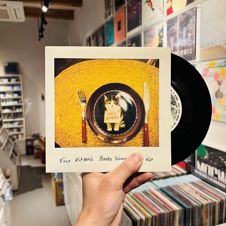 FREE KITTEN / Punks Suing Punks EP 7"(USED)