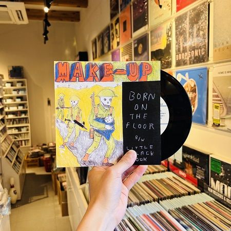 MAKE-UP // Born On The Floor / Little Black Book 7"(USED)