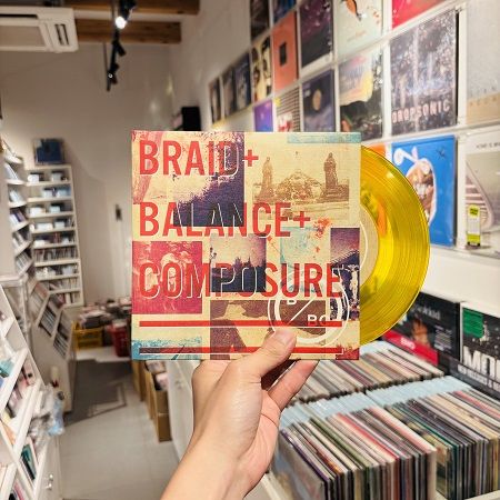 BRAID / BALANCE AND COMPOSURE // Split 7"(USED)