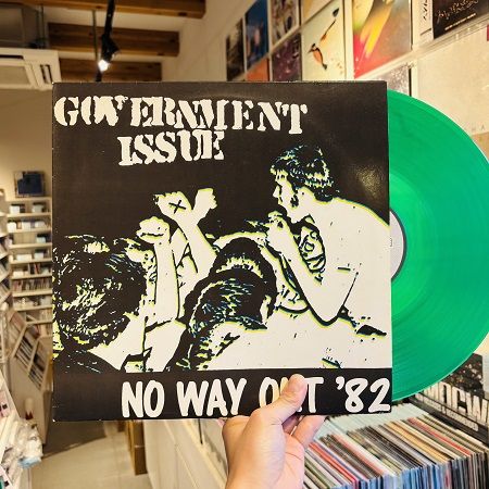GOVERNMENT ISSUE / No Way Out '82 LP(USED)