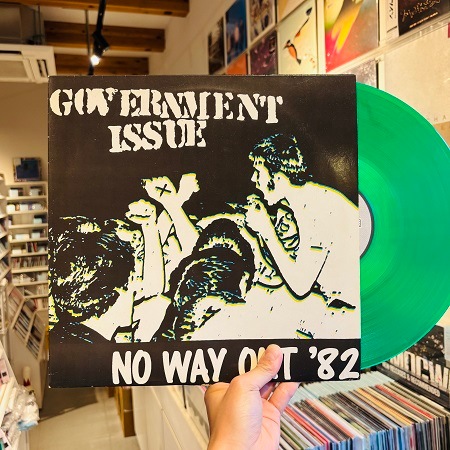 GOVERNMENT ISSUE / No Way Out '82 LP(USED) | STIFF SLACK WEBSHOP