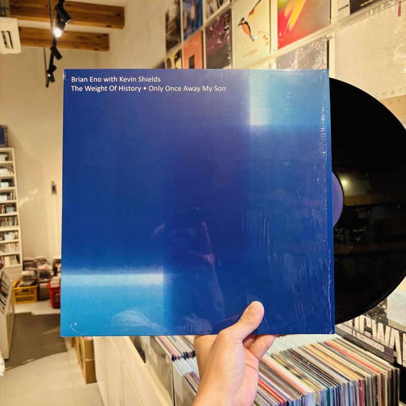 BRIAN ENO WITH KEVIN SHIELDS // The Weight Of History / Only Once Away My Son 12"(USED)