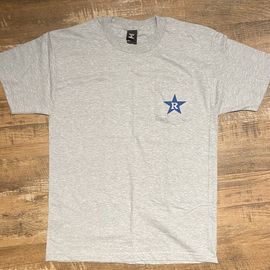 REVELATION / Logo Pocket T-SHIRTS (GRAY/BLUE)