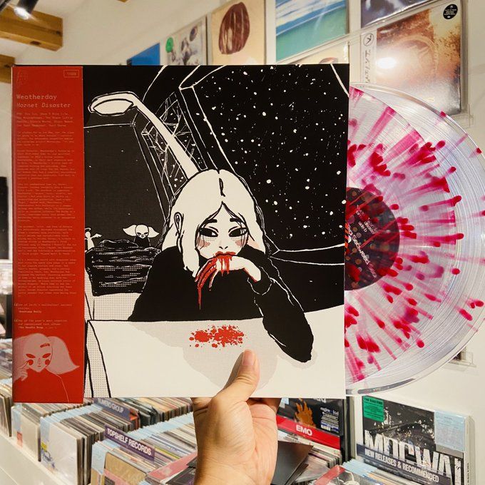 WEATHERDAY / Hornet Disaster 2xLP(CLEAR+PINK SPLATTER)