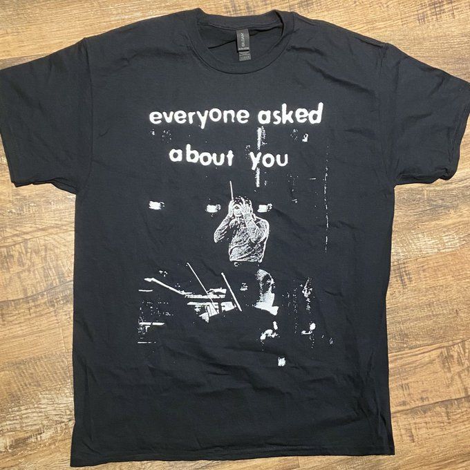 EVERYONE ASKED ABOUT YOU / Black EAAY T-SHIRT