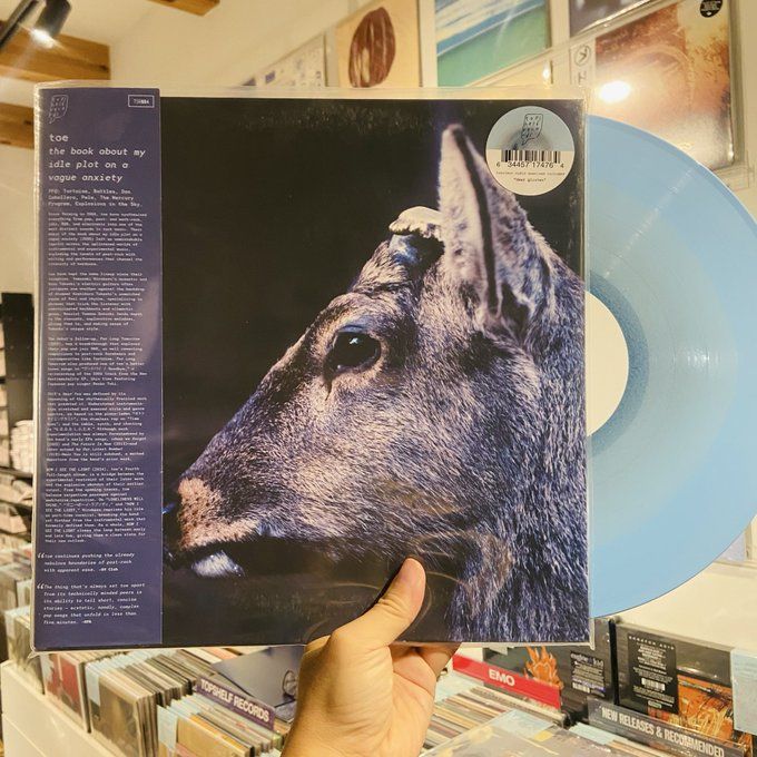 toe / The Book About My Idle Plot Ona Vague Anxiety LP(DEER GLISTEN BLUE)
