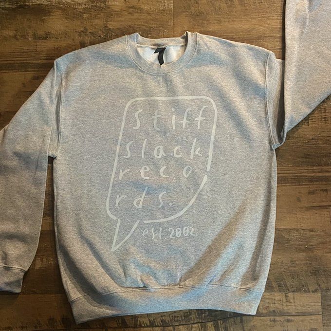 STIFFSLACK / stiffshelf SWEAT (GRAY)