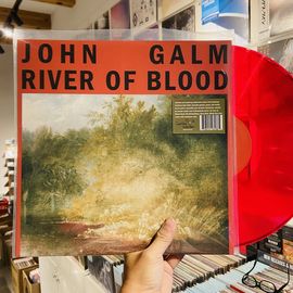 JOHN GALM / River Of Blood LP(RED)+MP3