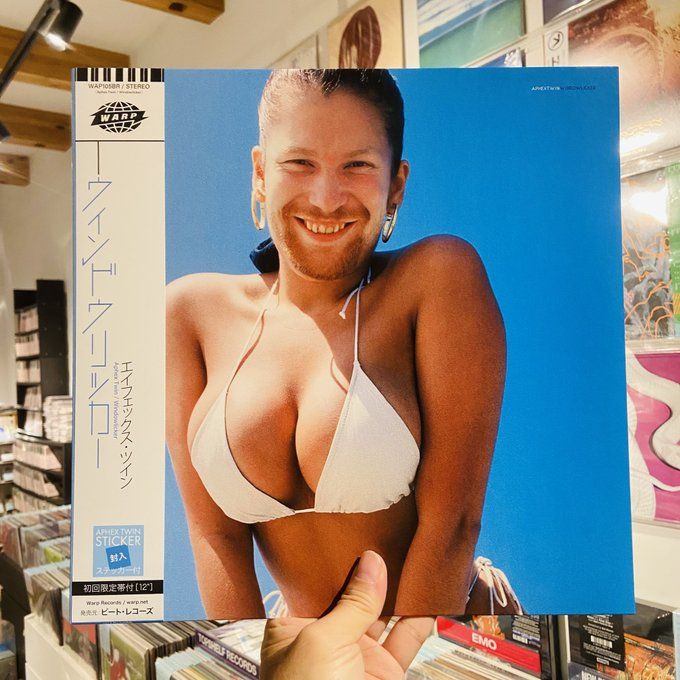 APHEX TWIN / Windowlicker 12"+OBI