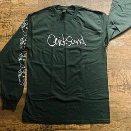 QUICKSAND / Logo LONG SLEEVE T-SHIRT(GREEN)