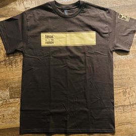 TEXAS IS THE REASON / Original Stripe T-SHIRT(DARK CHOCOLATE)
