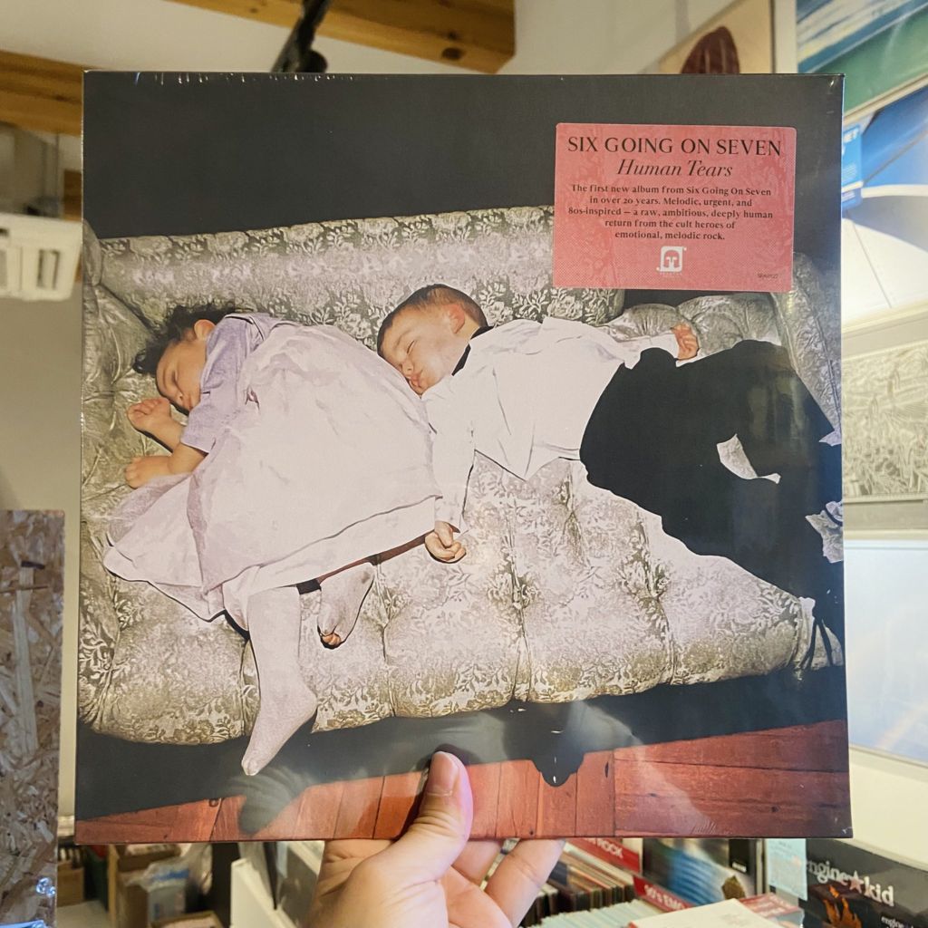 SIX GOING ON SEVEN / Human Tears LP(IRIDESCENT GREEN) | STIFF