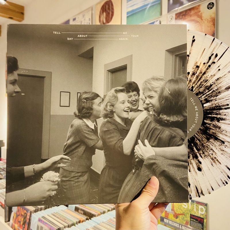 SUDS / Tell Me About Your Day Again. (CLEAR/BLACK SPLATTER)