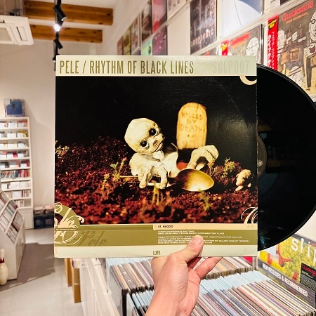 PELE / RHYTHM OF BLACK LINES // Split 12"(USED)