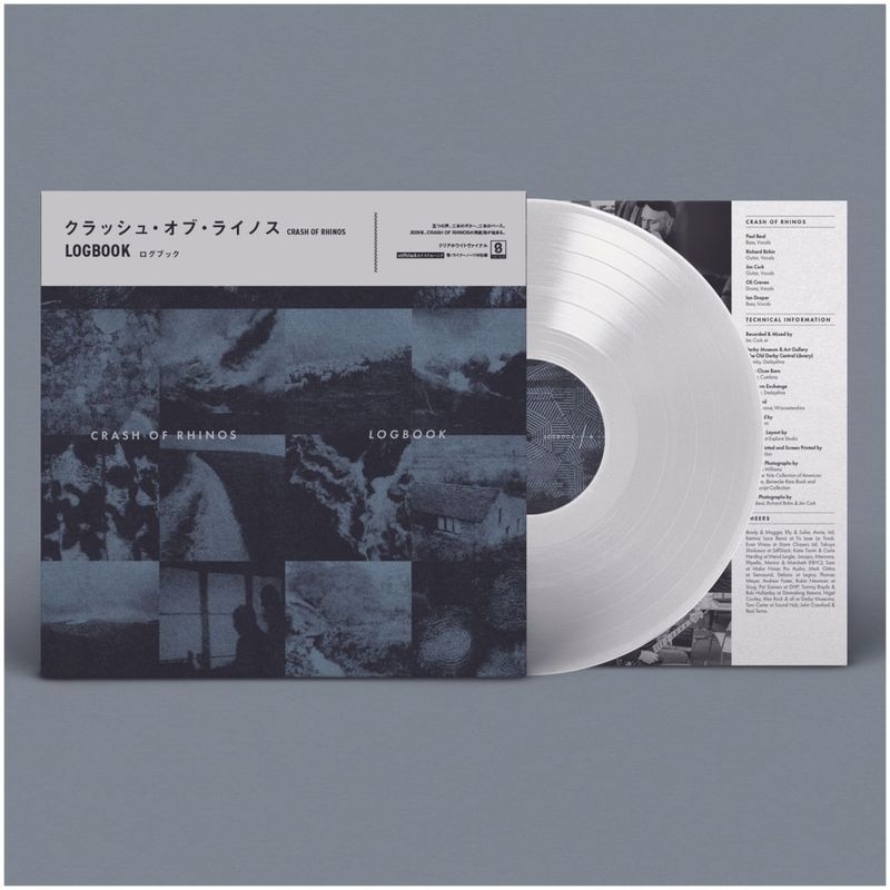CRASH OF RHINOS / LOGBOOK LP+OBI