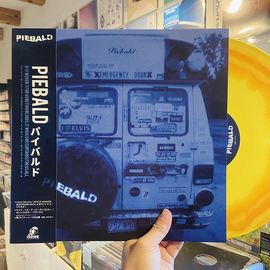 PIEBALD / If It Weren't For Venetian Blinds, It Would Be Curtains For Us All LP(YELLOW/ORANGE)+OBI+MP3