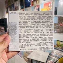 BEN VIDA / Oblivion Seekers CD