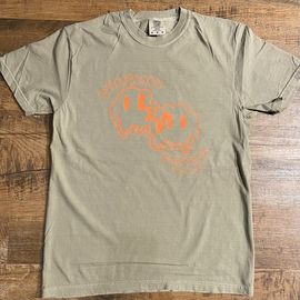 STIFFSLACK / Sad Smile T-SHIRT (KHAKI)