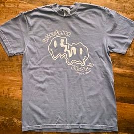 STIFFSLACK / Sad Smile T-SHIRT (BLUE)
