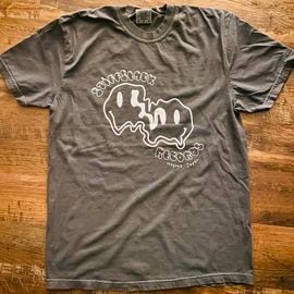 STIFFSLACK / Sad Smile T-SHIRT (GRAY)