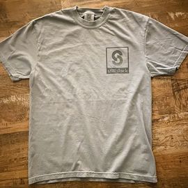 STIFFSLACK / stiffslack Front/Back LOGO T-SHIRT(GRAY)