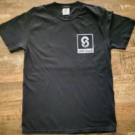 STIFFSLACK / stiffslack Front/Back LOGO T-SHIRT(BLACK)
