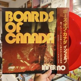 BOARDS OF CANADA / Inferno: Deluxe Edition 2xLP(RED)+FLEXI+OBI