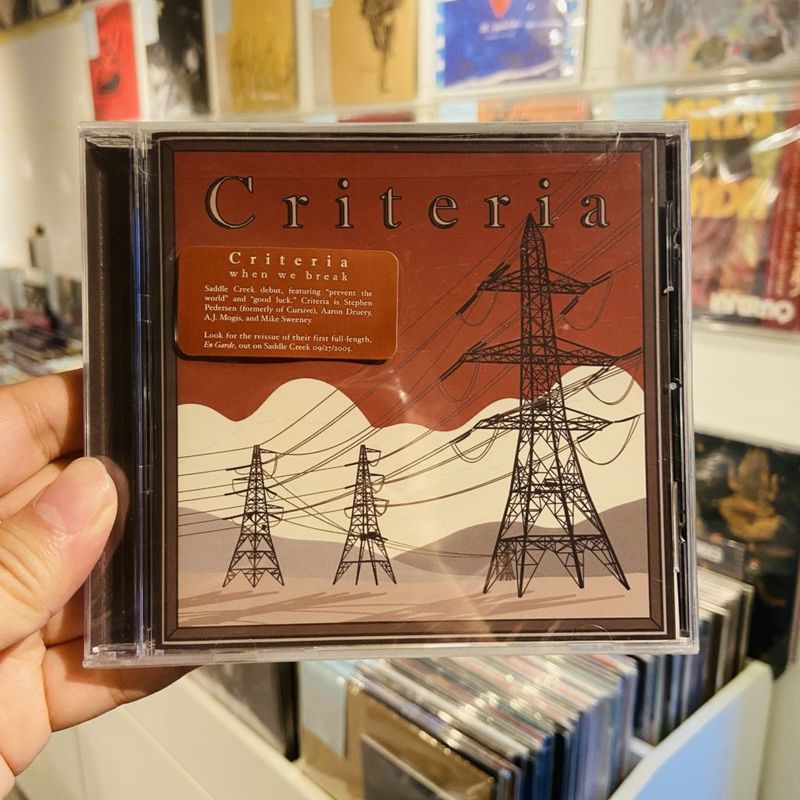 CRITERIA / When We Break CD | STIFF SLACK WEBSHOP