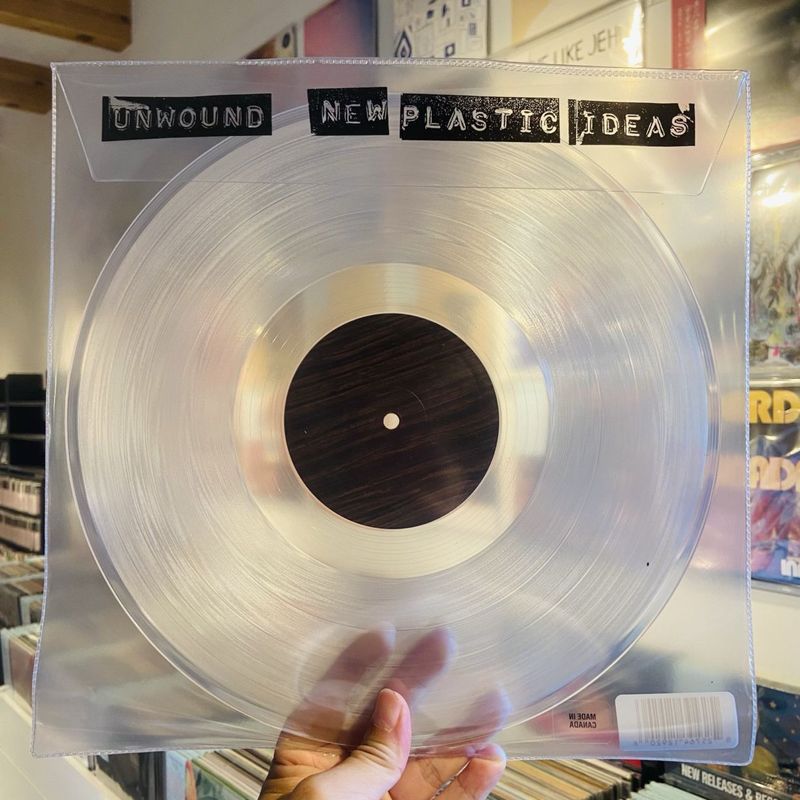 UNWOUND / New Plastic Ideas LP(CLEAR)