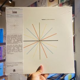 LUSINE / A Certain Distance 2xLP(TRANSPARENT ORANGE & TEAL)+DL COUPON