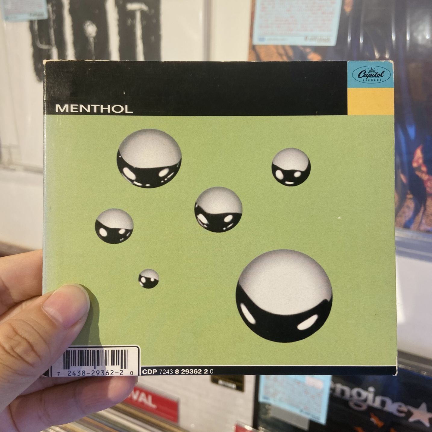 MENTHOL / st CD(USED) | STIFF SLACK WEBSHOP