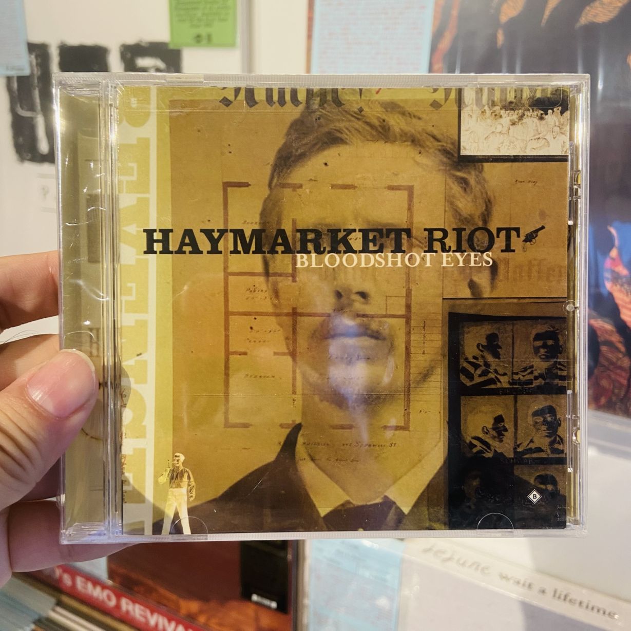 Haymarket Riot / Bloodshot Eyes 200枚限定盤 HAYMARKET RIOT / Bloodshot Eyes CD(USED) | STIFF SLACK WEBSHOP