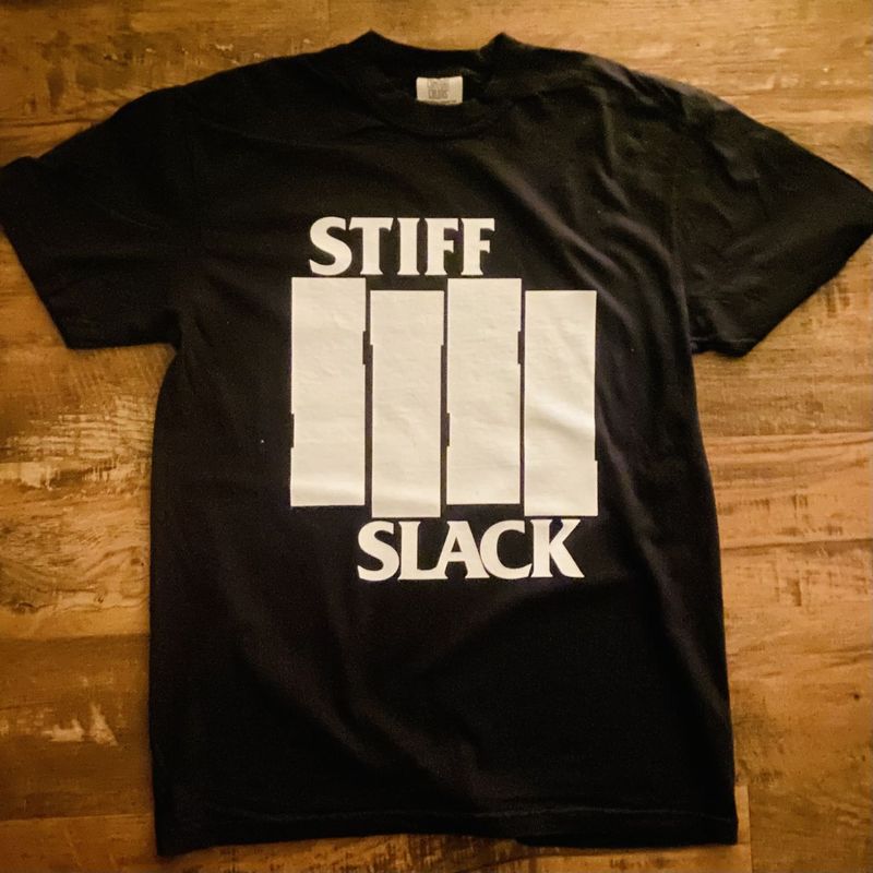 STIFFSLACK / Love To BLACK FLAG T-SHIRTS (BLACK)