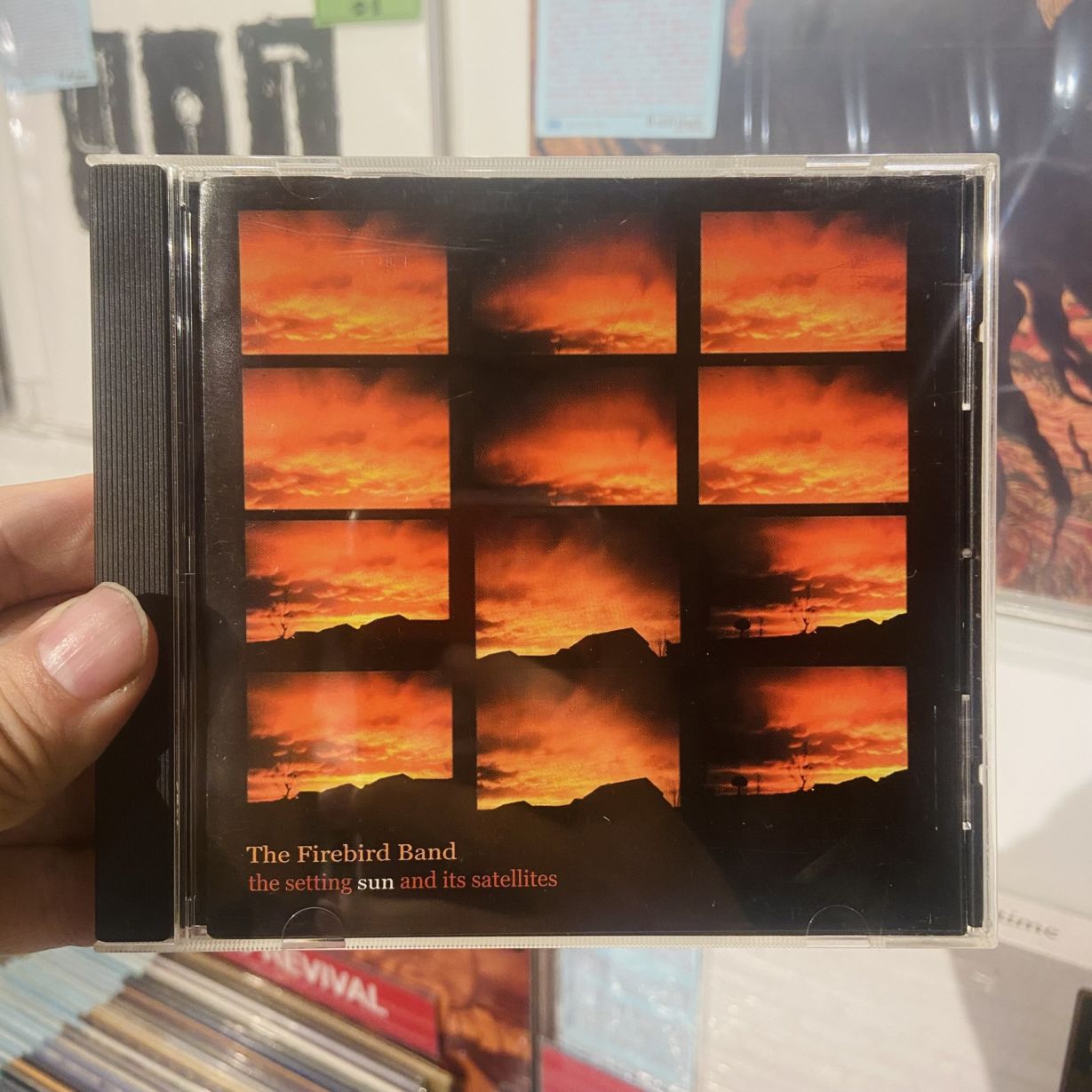 THE FIREBIRD BAND / The Setting Sun And Its Satellites CD(USED