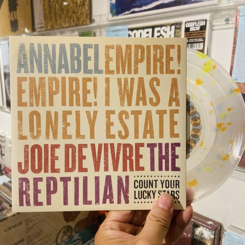 ANNABEL / EMPIRE! EMPIRE! (I WAS A LONELY ESTATE) / JOIE DE VIVRE / THE REPTILIAN / Four Way Split 7"(USED)