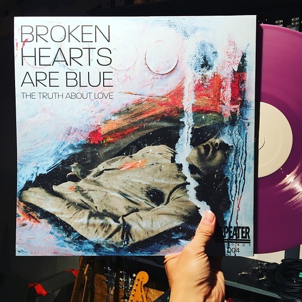 BROKEN HEARTS ARE BLUE / The Truth About Love LP(PERPLE)+MP3