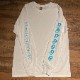 STIFFSLACK / stiffslack LOGO+SS kun Longsleeve Tee (WHITE/BLUE)