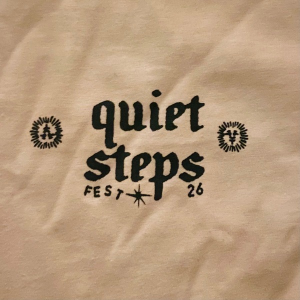 QUIET STEPS / Memorial TEE T-SHIRT (WHITE)