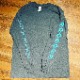 STIFFSLACK / stiffslack LOGO+SS kun Longsleeve Tee (GRAY/BLUE)