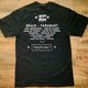 QUIET STEPS / Memorial TEE T-SHIRT (BLACK)