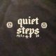 QUIET STEPS / Memorial TEE T-SHIRT (BLACK)