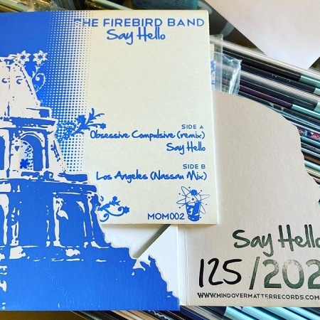 THE FIREBIRD BAND / Say Hello EP  7"(BLUE)