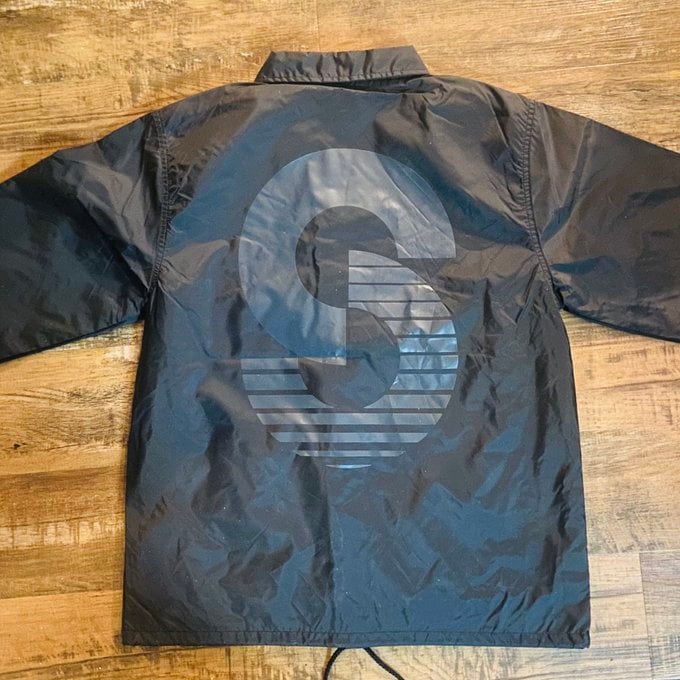 STIFFSLACK / SS Logo Coach Jacket (BLACK)