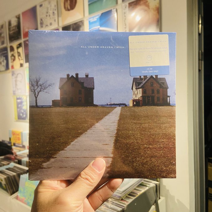 ALL UNDER HEAVEN / HIGH. // split 7"(CLEAR)