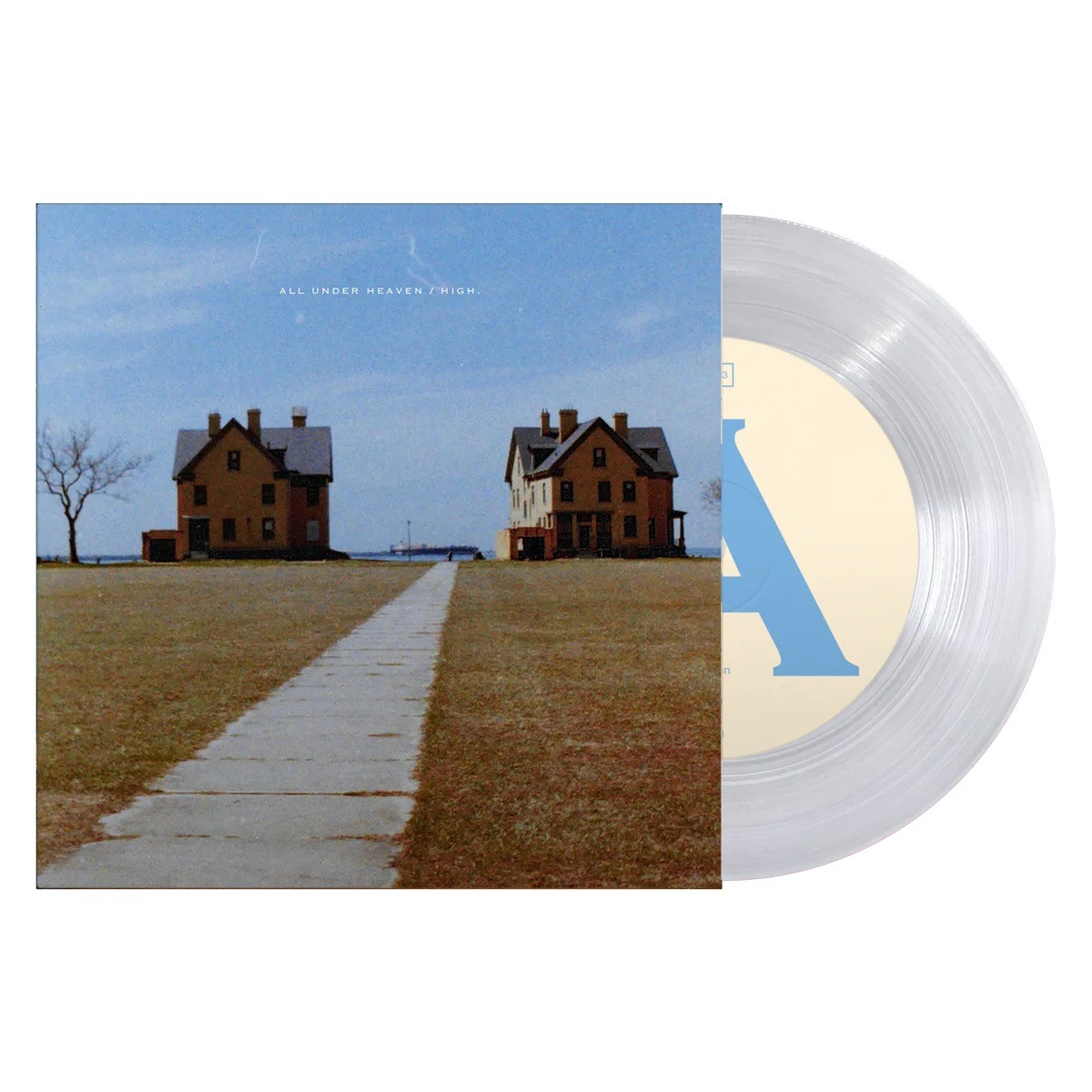 ALL UNDER HEAVEN / HIGH. // split 7"(CLEAR)